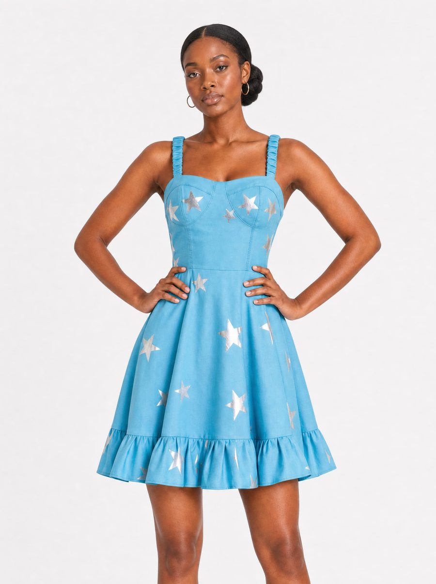 Curtain Call Dress, worn